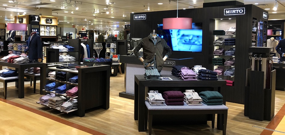Corner de Mirto en El Corte Inglés. Ricardo Fraguas (Mirto): “La tentación de imitar a la gran distribución ha hecho mucho daño a empresas pequeñas”