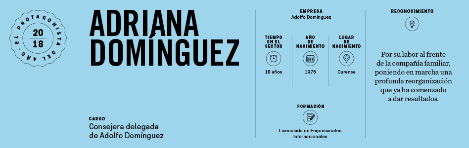Adriana Domínguez,‘savia’ nueva para reconducir el legado familiar