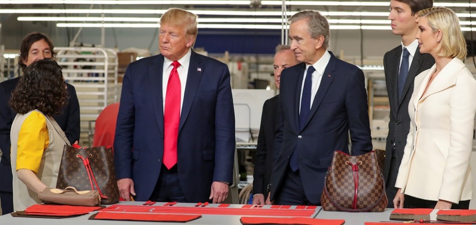Trump vs Arnault, Pinault y Dumas: 15.000 millones franceses en riesgo en EEUU
