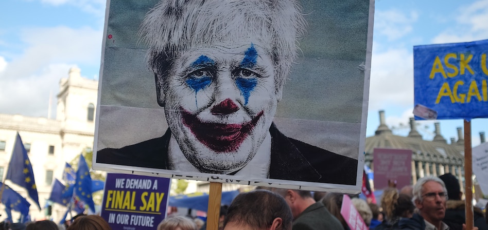 Manifestación de remainers. La salida del laberinto del Brexit